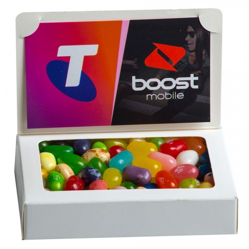 Bizcard Box with 50g Jelly Belly Jelly Beans bag