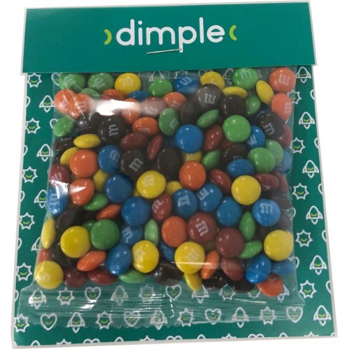 Printed Billboard Card with 50g M&Ms